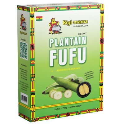 Bigi Mama Fufu Plantain 700g – Puristische Lebenskraft & Exotischer Genuss