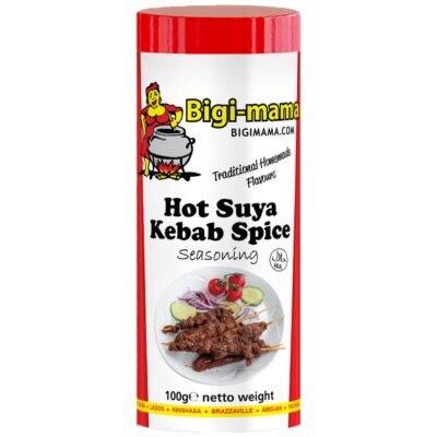 Bigi Mama Hot Suya Kebab Spice 100g – Das feurige Geheimnis für echtes Streetfood-Feeling