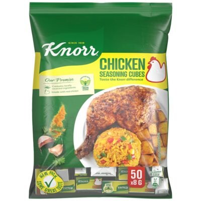 Knorr Cubes Chicken 50 x 8 g Würfel – Die goldene Basis für herzhafte Wohlfühlgerichte