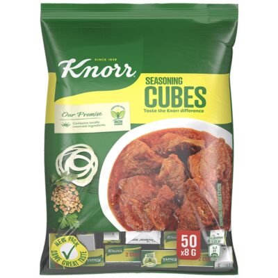 Knorr Cubes Beef Nigerian 50 x 8 g Brühwürfel – Die Seele Ihrer westafrikanischen Küche