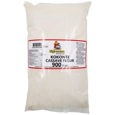 Bigi Mama Kokonte Cassava Flour Maniokmehl 900g – Traditionelle Kraft aus der Natur