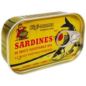 Sardinen Bigi Mama in Öl Hot Spicy  Yellow 125 g