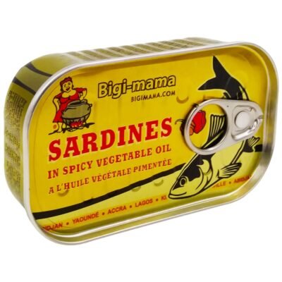 Sardinen Bigi Mama in Öl Hot Spicy  Yellow 125 g